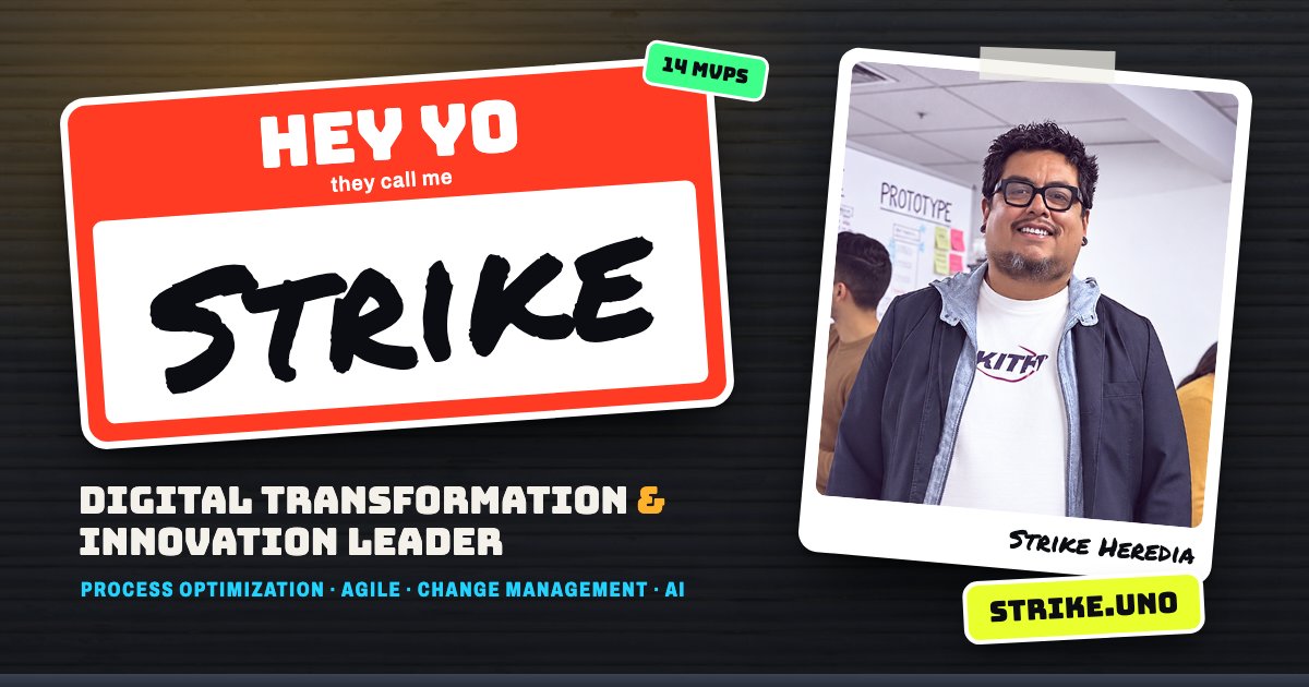 Strike Heredia · Digital Transformation & Innovation